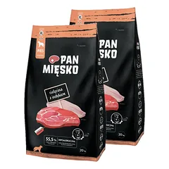 PAN MIĘSKO Veršiena su kalakutiena XL 2x20 kg