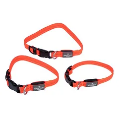 Nomad Tales Spirit USB LED Nylonhalsband, orange