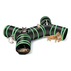 UAMLY Knochenförmiger Katzentunnel, 4-Wege