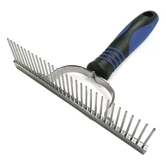 Show Tech Rake Comb Large - šukos šunims su metaliniais dantukais, 31 — 2 nuotrauka