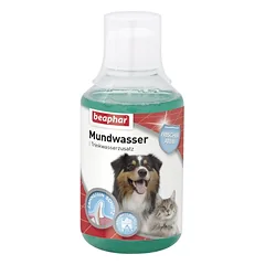Beaphar MUNDWASSER 250ML  - burnos ir dantų priežiūros skystis šunims ir katėms