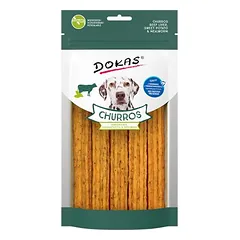 Dokas Churros mit Rinderleber, Süßkartoffel & Mehlwurm