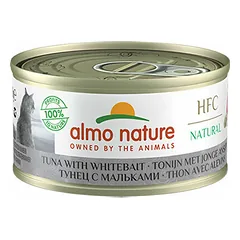 Almo Nature HFC Natural tunas ir žuvų mailius, drėgnas maistas katėms 70 g — 2 nuotrauka