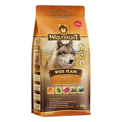 WOLFSBLUT Wide Plain Adult sausas maistas suaugusiems alergiškiems šunims su arkliena ir batatais, 2 kg — 2 nuotrauka