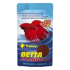 Tropical Betta Granulat granuliuotas maistas Betta žuvims 10 g