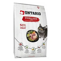 Ontario Cat Sterilised Lamb 6,5 kg