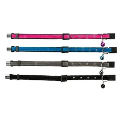 Trixie Cat collar rhinestone gems, velvet, aksominis antkaklis katėms su kristalais