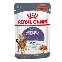 ROYAL CANIN Appetite Control Gravy 24x85g šlapias maistas suaugusioms katėms, turinčioms pernelyg didelį apetitą