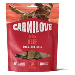 CARNILOVE Dog Jerky Beef Fillet 100g skanėstai su jautiena suaugusiems šunims