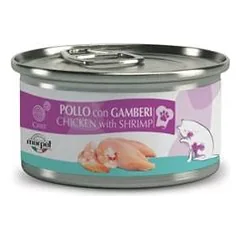Marpet Chef Cat Chicken With Shrimp drėgnas papildomas maistas suaugusioms katėms su vištiena ir krevetėmis, 80 g