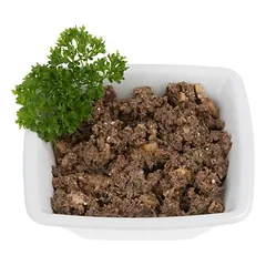 Lukullus Menu Gustico - jautiena su moliūgu, obuoliu ir raudonėliu, drėgnas maistas šunims, 400 - 499 g — 4 nuotrauka