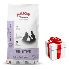 ARION Original Sensitive Adult Small Breed Lamb 2kg + Staigmena ŠUNIUI nuotrauka