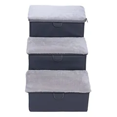 TIAKI sulankstomi augintinių laipteliai, 3 pakopų, L 76 x B 39 x H 41 cm — 5 nuotrauka