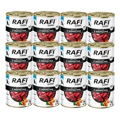 DOLINA NOTECI Šlapias ėdalas šunims Rafi Classic su ėriena 12x800g