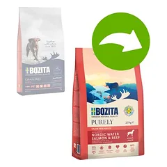 Bozita Dog Purely Adult Large Grain Free Lachs & Rind