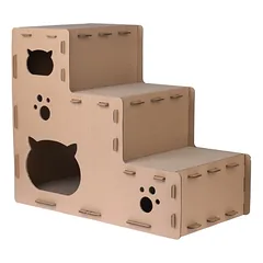 TIAKI Kratztreppe Puzzle für Katzen