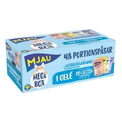 Mjau Multibox, drėgnas maistas katėms 48 x 85 g — 3 nuotrauka