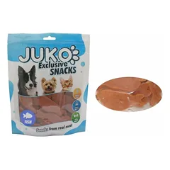 JUKO skanėstas lašiša žuvyčių formos 250 g
