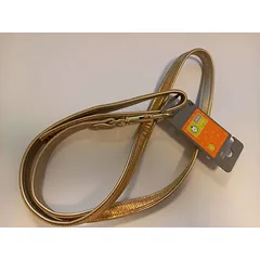 Hunter “Modern Art Gold Edition” pavadėlis, auksinio krokodilo imitacija, 1.1×110 cm