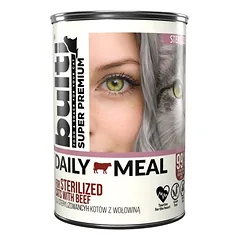 BULTI Daily Meal Sterilized Nassfutter für Katzen – Dose 400 g