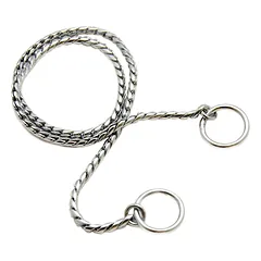 Show Tech Snake Chain - elegantiška demonstracinė grandinėlė, metalinė, Srebrny / 55cm — 2 nuotrauka