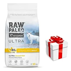 Vetexpert RAW PALEO TURKEY ADULT MEDIUM/ LARGE 10KG + Staigmena ŠUNIUI