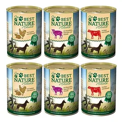 Best Nature Dog Adult drėgnas maistas šunims, ekonominė pakuotė 12 x 400 g — 3 nuotrauka