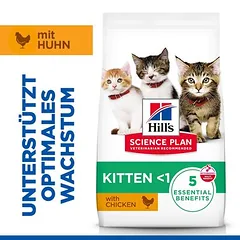 Hill's Science Plan Kitten Huhn, 3 - 4,9 kg — 3 nuotrauka