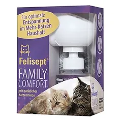 Felisept Family Comfort raminanti priemonė katėms, Ekonominis rinkinys: 3 papildomi flakonai po 45 ml (BE garintuvo!) — 2 nuotrauka