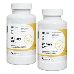 Lab-V Urinary Cat - Šlapimą palaikanti priemonė katėms 2x90 kapsulių