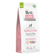 Brit Care Sustainable Sensitive Insect Fish sausas maistas šunims su vabzdžiais