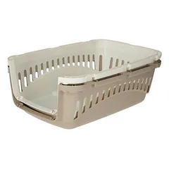 Kerbl Pet transportavimo dėžė Expedion, taupe spalvos / smėlio spalvos: L 45 x B 30 x H 30 cm — 3 nuotrauka