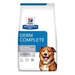 Hill's PD Canine DermComplete sausas pašaras alergijų turintiems šunims, 12 kg