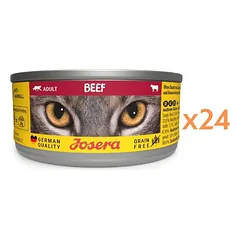JOSERA Adult Beef 24x85g drėgnas maistas katėms su jautiena