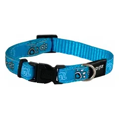 ROGZ Antkaklis 26-40×1.6cm TurquoisePaw