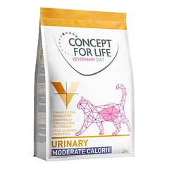 Concept for Life Veterinary Diet Urinary Moderate Calorie sausas maistas katėms, 3 - 4,9 kg — 2 nuotrauka