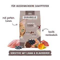 Sanabelle Sensitive mit Lamm & Blaubeeren