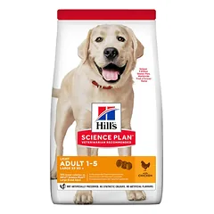 Hill’s Science Plan Adult Light Large Dog Food Su Vištiena 14 kg