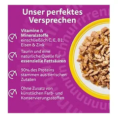 Whiskas 1+ Adult drėgnas maistas katėms, maišeliai 84 x 85 g — 3 nuotrauka