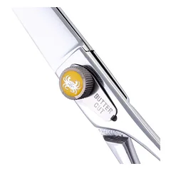 Geib Crab Straight Scissors Level 2 - high-quality straight scissors for pet grooming with a single-sided micro-grind., 8,5" — 2 nuotrauka