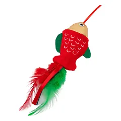 Nobleza meškerė katei su žuvyte, xmas, 40 cm — 3 nuotrauka
