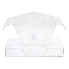 TIAKI paukščių lesyklėlė ant lango, L 15 x B 11 x H 23 cm — 5 nuotrauka