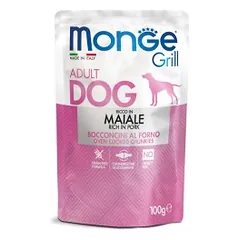 Monge Grill konservuotas pašaras šunims su kiauliena 100g