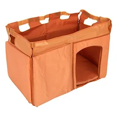 zooplus Exclusive izoliacija plokščiam šunų būdos stogui Woody, B 104 x T 63 x H 60 cm, dydžiui L — 2 nuotrauka