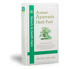 Animal Ayurveda Beauty & Health Herb - natūrali kaukė šunims ir katėms, valo, suteikia blizgesio ir rūpinasi kailiu bei oda, 150g — 3 nuotrauka
