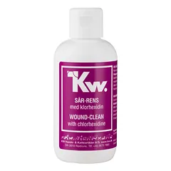KW Wound Clean - skystis šunų ir kačių nedidelių žaizdų ir nubrozdinimų valymui ir dezinfekcijai, su chlorheksidinu