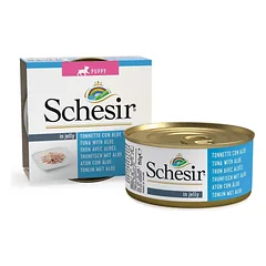 Schesir tunas su alaviju šuniukams 150 g