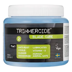 Trimmercide Blade Care 7in1 - valymo ir priežiūros priemonė kirpimo mašinėlių peiliukams