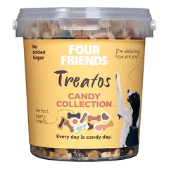 Four Friends Treatos Candy Collection dresūros skanėstai šunims, minkšti, be cukraus, 500 g