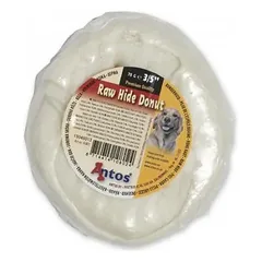 ANTOS Donut White baltas mažas fasuotas žiedas